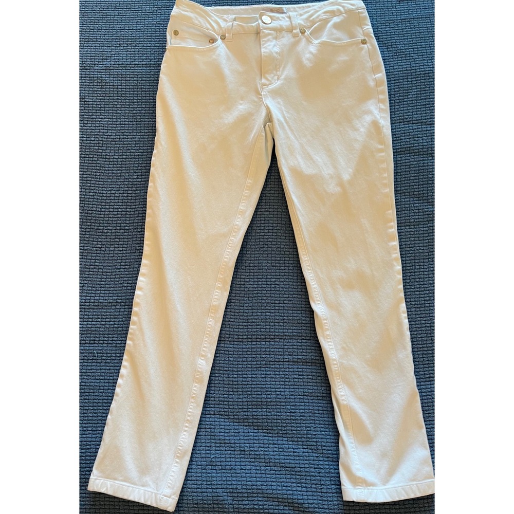 Eric White Denim Jeans‎ Size 2 Slim Fit Comfort Stretch Casual Pants